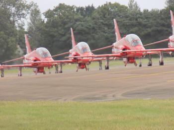 red arrows