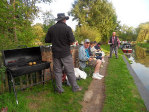 BBQ on the towpath