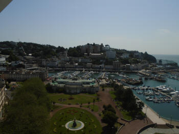 view from the wheel