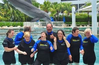 Florida 2015 - Swimming with dolphins